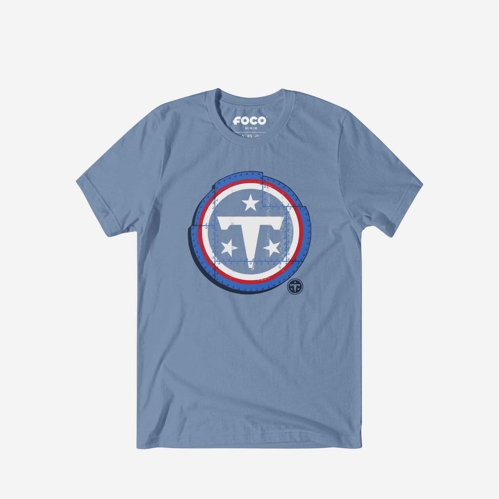 Tennessee Titans Rivet Logo T-Shirt FOCO S - FOCO.com