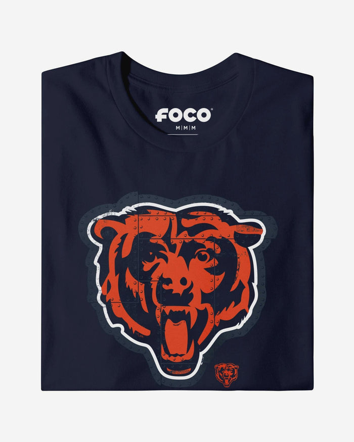Chicago Bears Rivet Logo T-Shirt FOCO S - FOCO.com