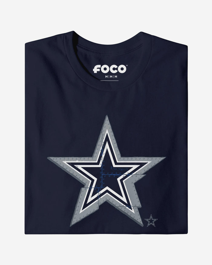 Dallas Cowboys Rivet Logo T-Shirt FOCO S - FOCO.com