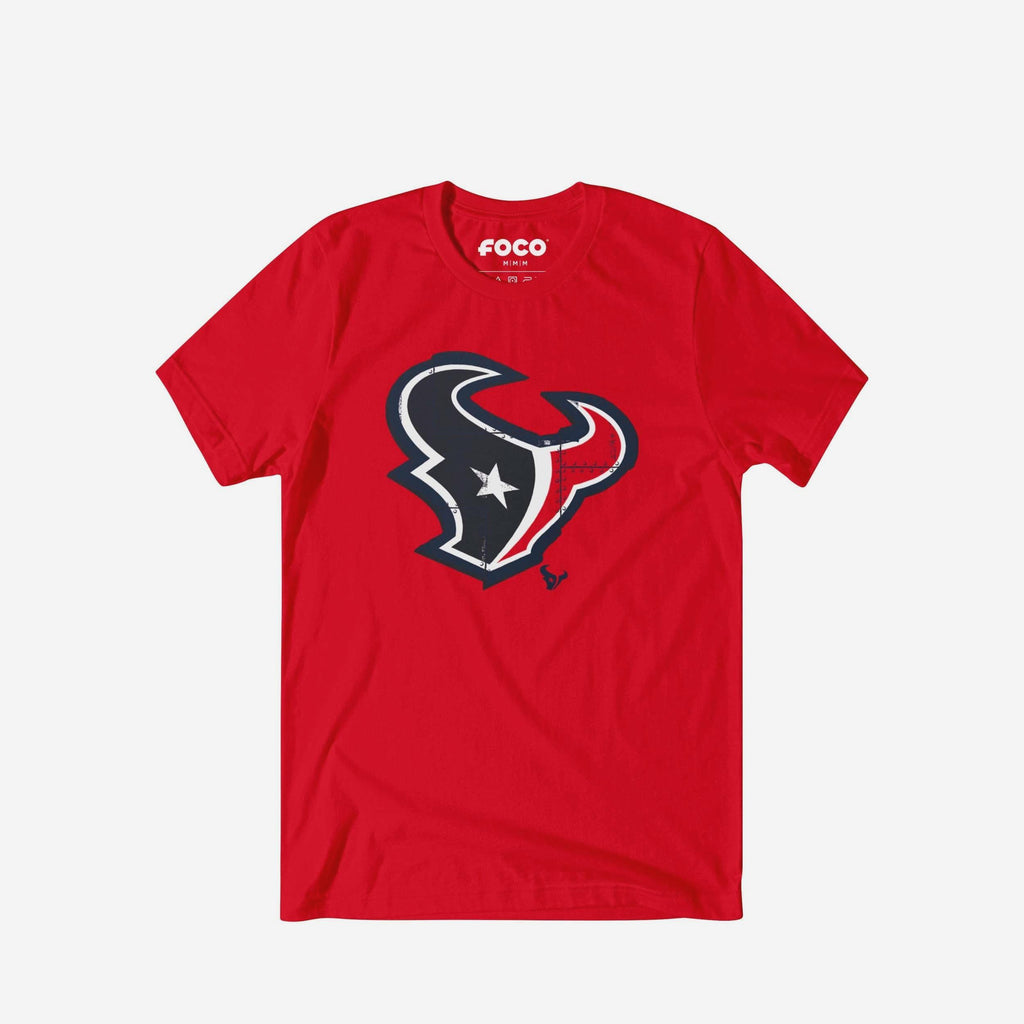 Houston Texans Rivet Logo T-Shirt FOCO S - FOCO.com