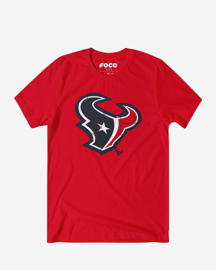Houston Texans Rivet Logo T-Shirt FOCO S - FOCO.com