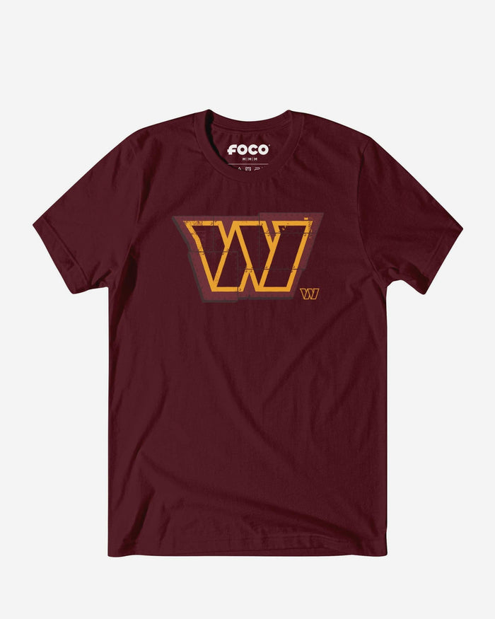 Washington Commanders Rivet Logo T-Shirt FOCO S - FOCO.com