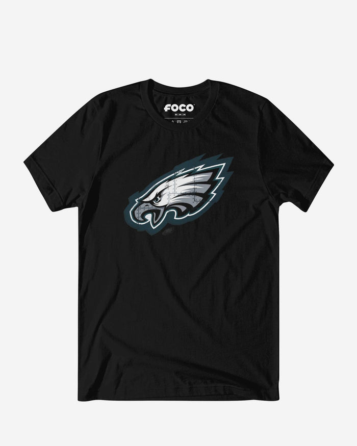 Philadelphia Eagles Rivet Logo T-Shirt FOCO S - FOCO.com