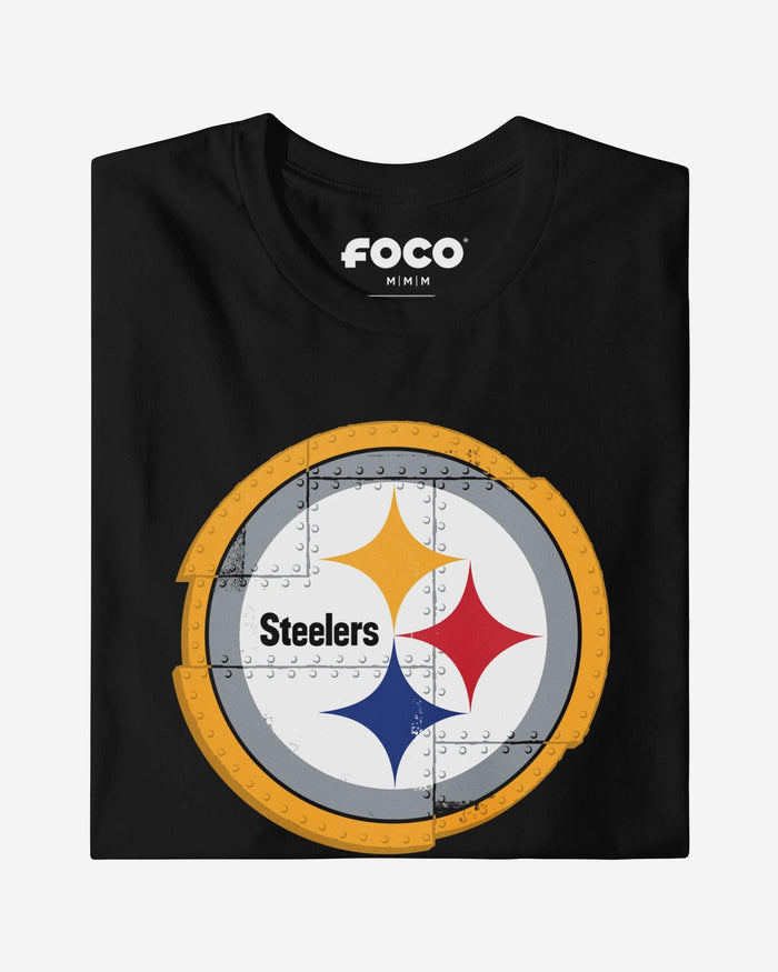 Pittsburgh Steelers Rivet Logo T-Shirt FOCO S - FOCO.com