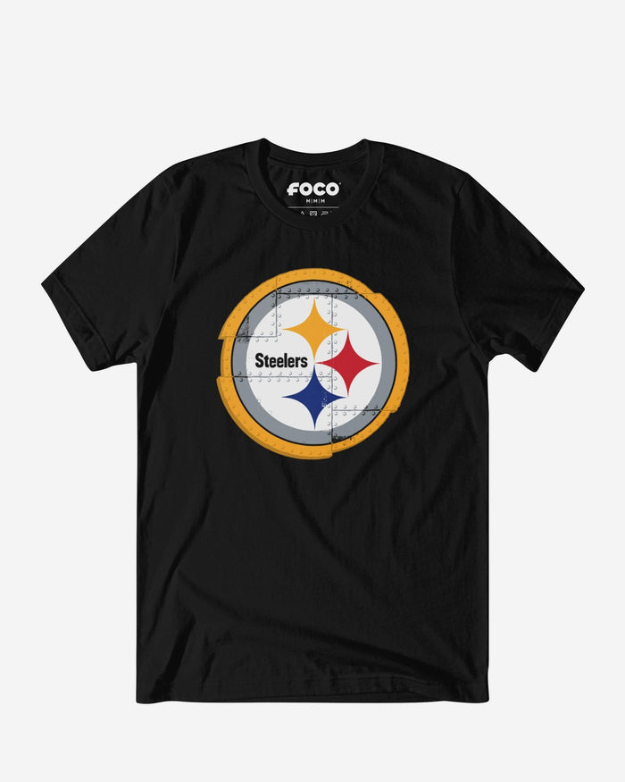 Pittsburgh Steelers Rivet Logo T-Shirt FOCO S - FOCO.com