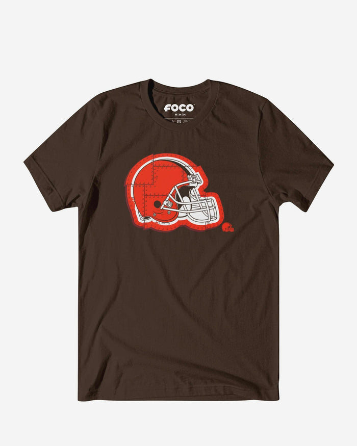 Cleveland Browns Rivet Logo T-Shirt FOCO S - FOCO.com
