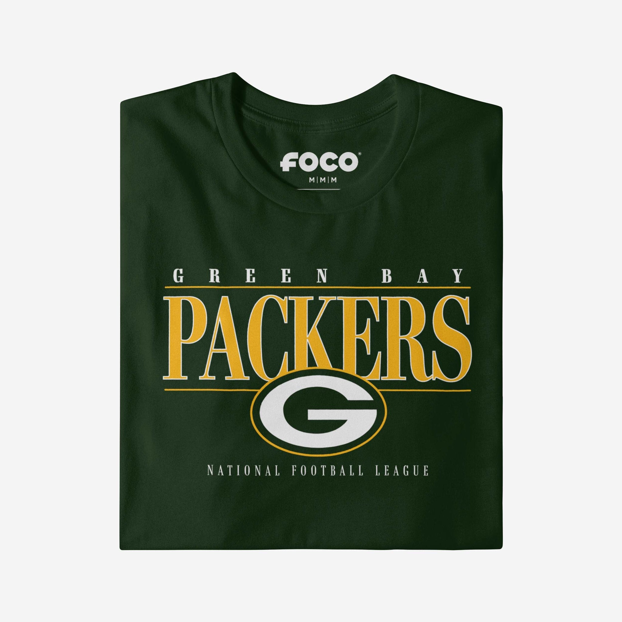 green bay packers gear Green Bay Packers Signature Bar T-Shirt FOCO