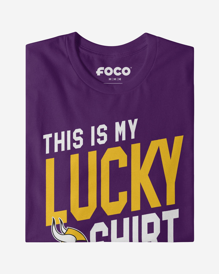 Minnesota Vikings This Is My Lucky T-Shirt FOCO - FOCO.com