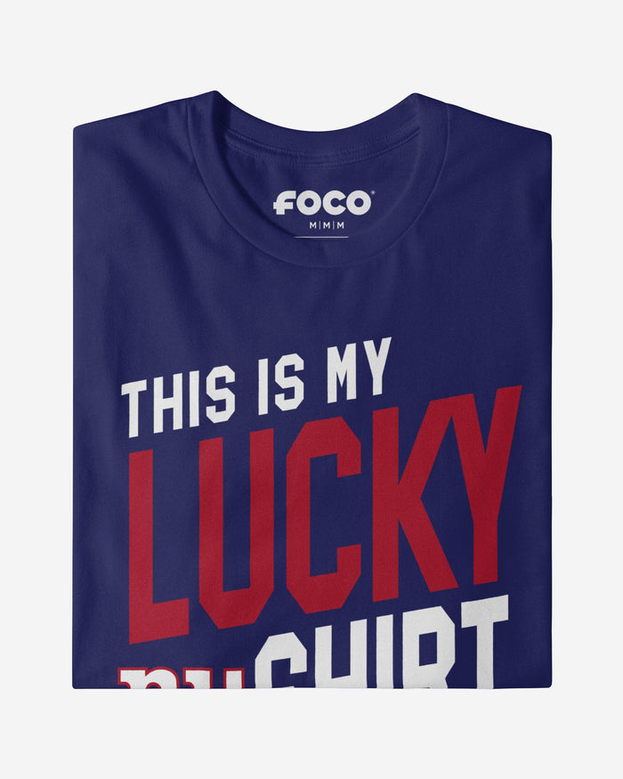 New York Giants This Is My Lucky T-Shirt FOCO - FOCO.com