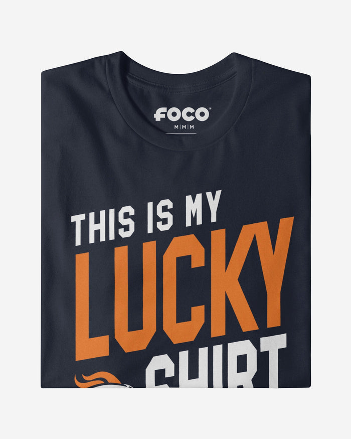 Denver Broncos This Is My Lucky T-Shirt FOCO - FOCO.com