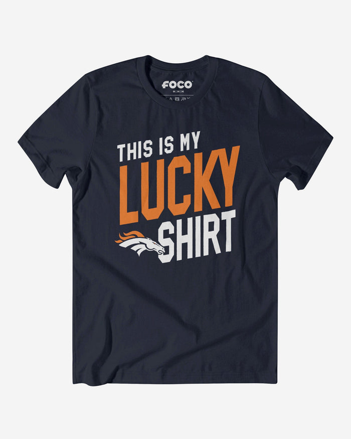 Denver Broncos This Is My Lucky T-Shirt FOCO S - FOCO.com