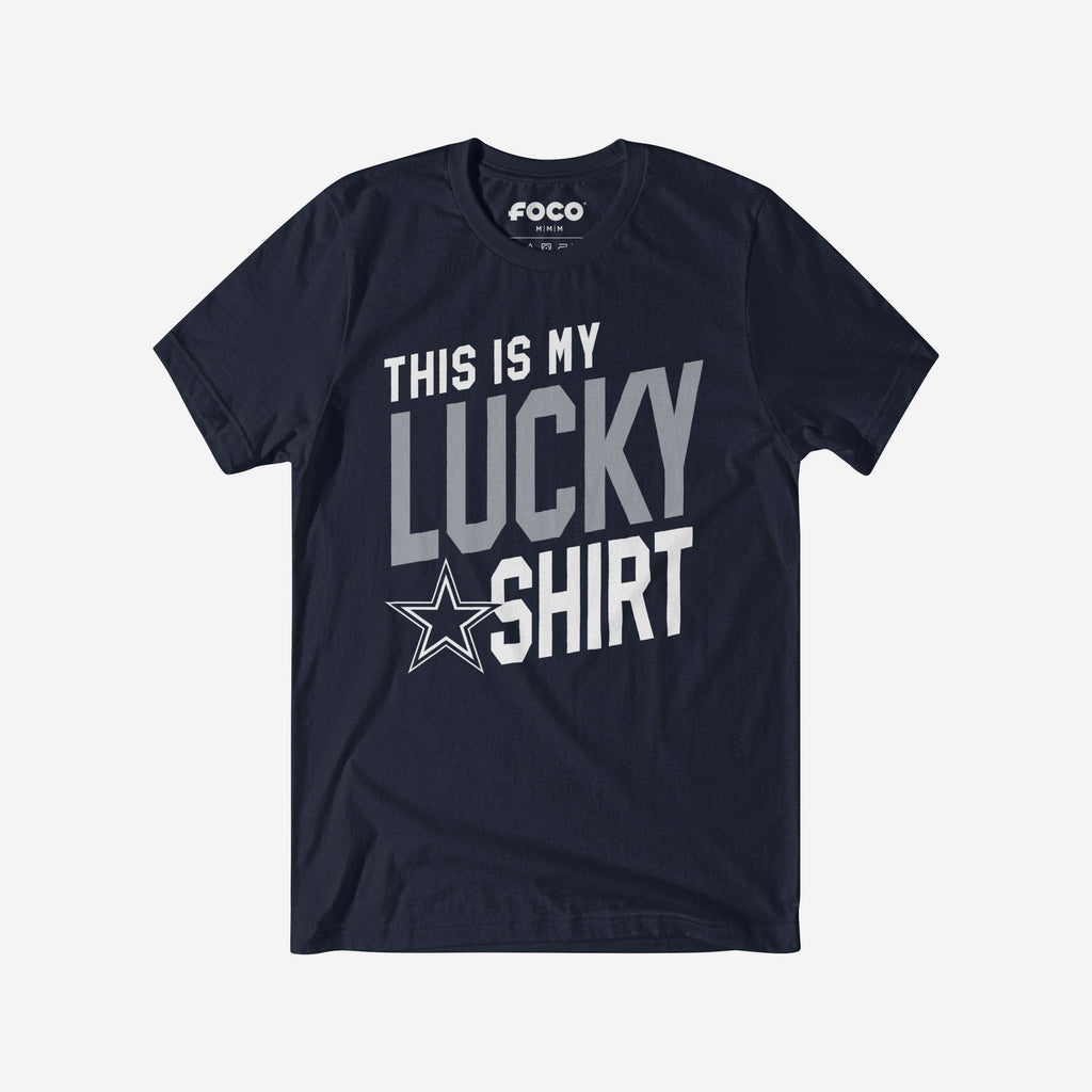 Dallas Cowboys This Is My Lucky T-Shirt FOCO S - FOCO.com