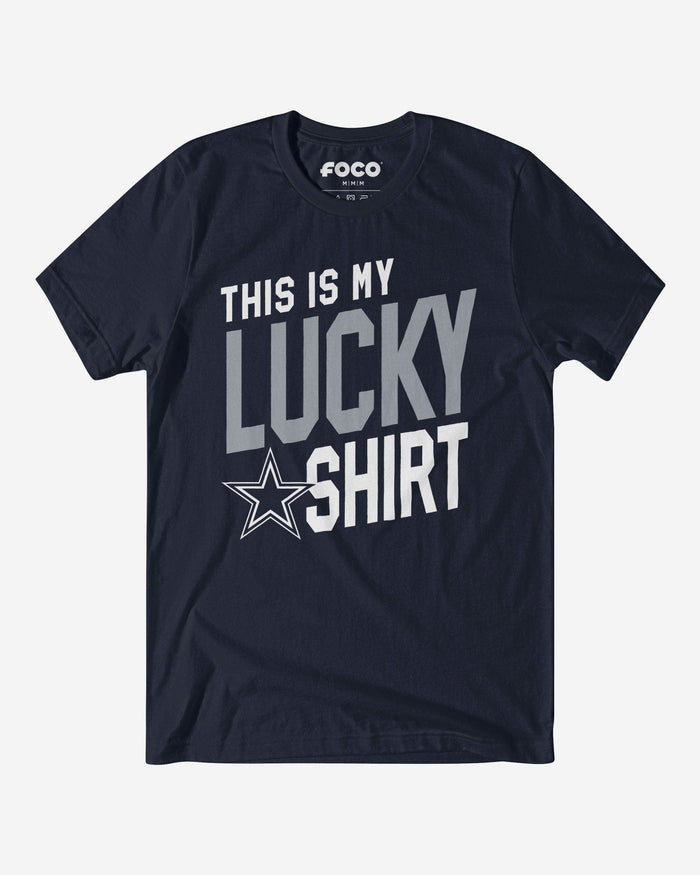 Dallas Cowboys This Is My Lucky T-Shirt FOCO S - FOCO.com