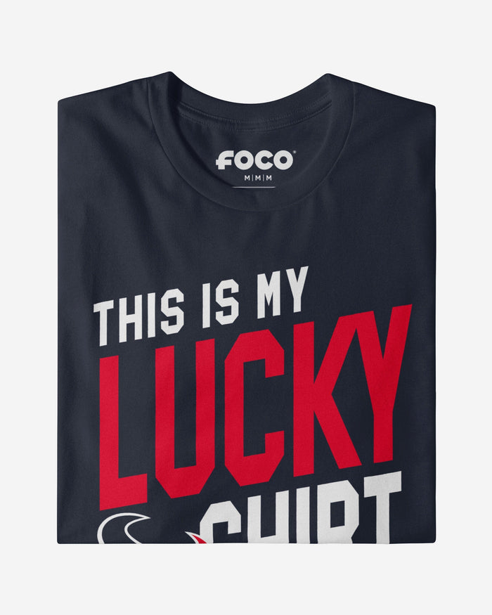 Houston Texans This Is My Lucky T-Shirt FOCO - FOCO.com