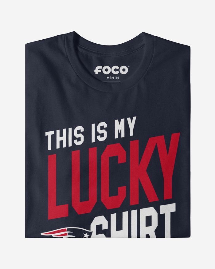 New England Patriots This Is My Lucky T-Shirt FOCO - FOCO.com
