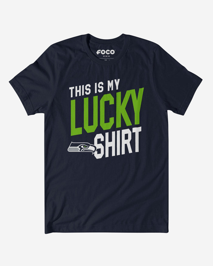 Seattle Seahawks This Is My Lucky T-Shirt FOCO S - FOCO.com