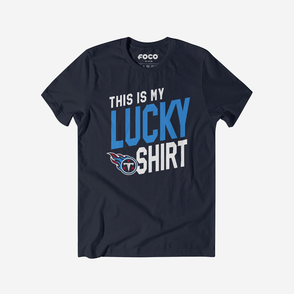 Tennessee Titans This Is My Lucky T-Shirt FOCO S - FOCO.com