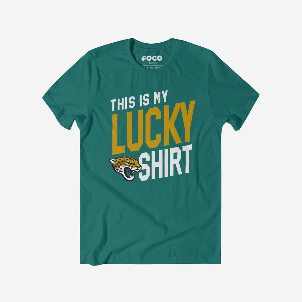 Jacksonville Jaguars This Is My Lucky T-Shirt FOCO S - FOCO.com