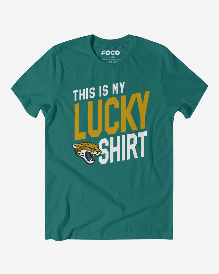 Jacksonville Jaguars This Is My Lucky T-Shirt FOCO S - FOCO.com