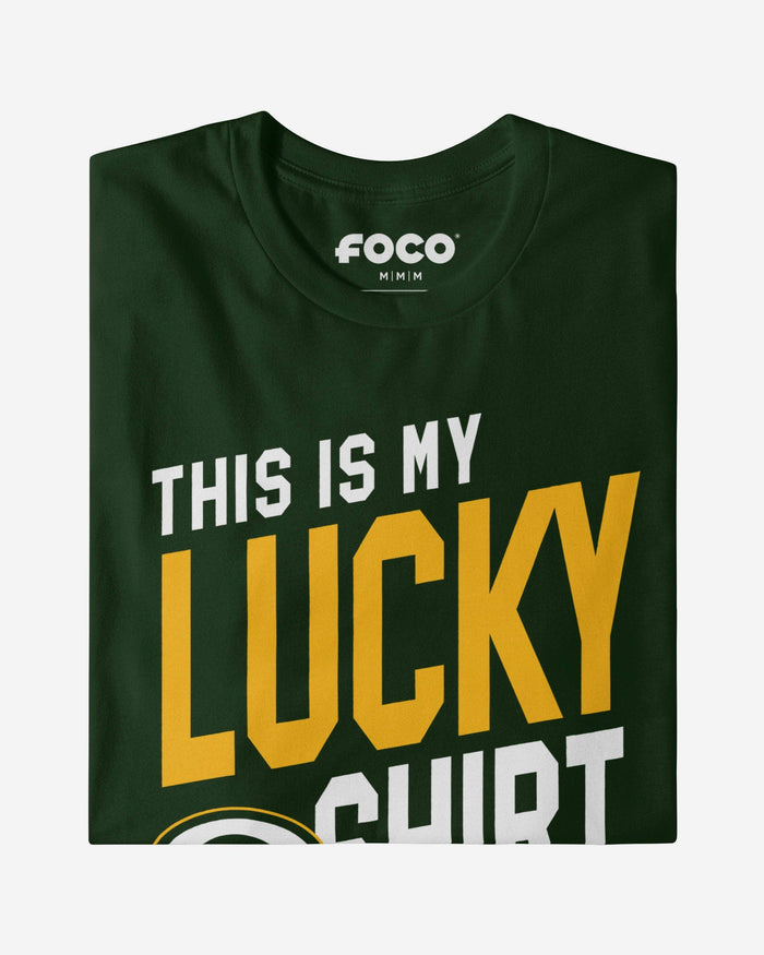 Green Bay Packers This Is My Lucky T-Shirt FOCO - FOCO.com