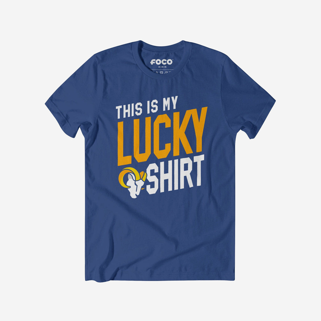 Los Angeles Rams This Is My Lucky T-Shirt FOCO S - FOCO.com
