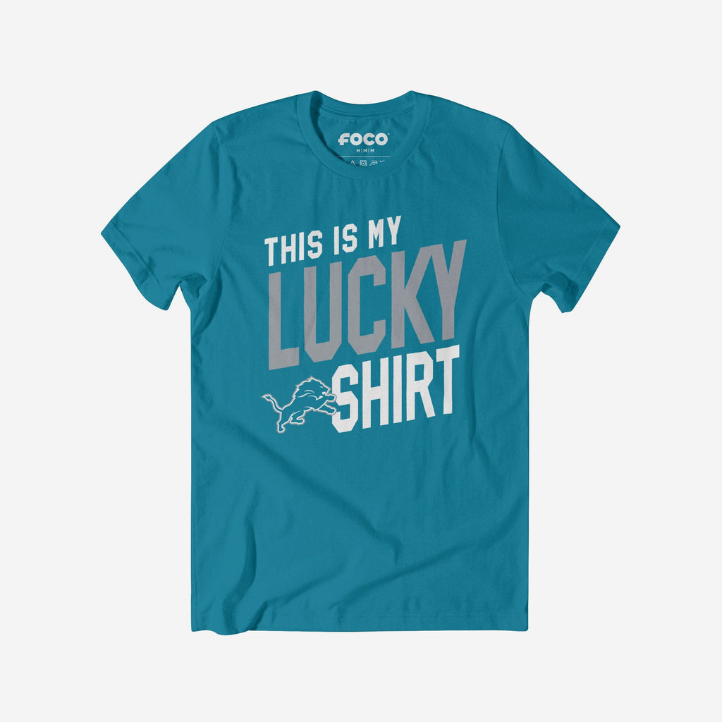 Detroit Lions This Is My Lucky T-Shirt FOCO S - FOCO.com