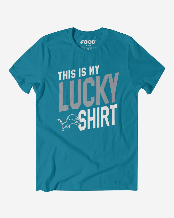 Detroit Lions This Is My Lucky T-Shirt FOCO S - FOCO.com