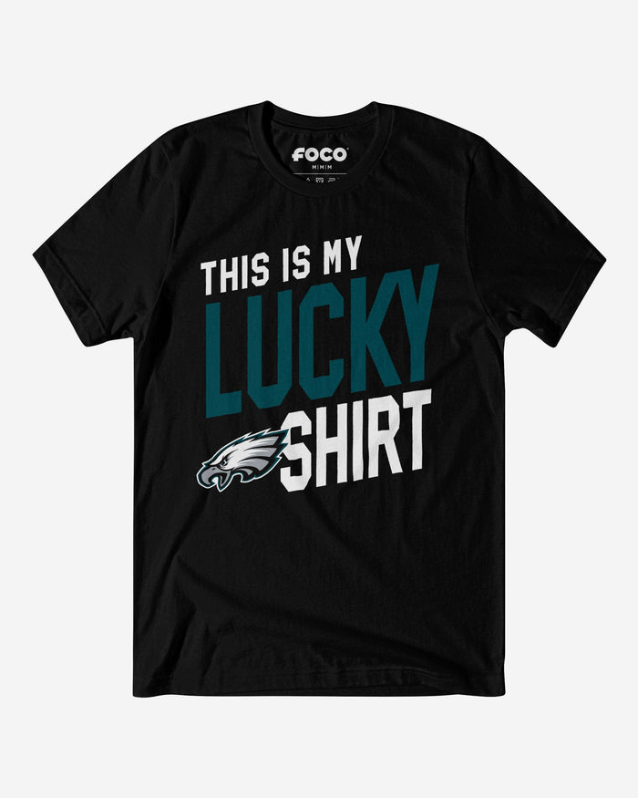 Philadelphia Eagles This Is My Lucky T-Shirt FOCO S - FOCO.com