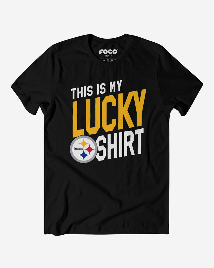 Pittsburgh Steelers This Is My Lucky T-Shirt FOCO S - FOCO.com