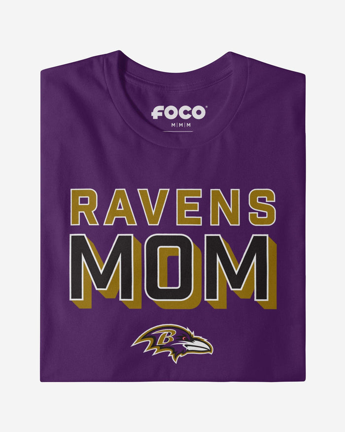 Baltimore Ravens Team Mom T-Shirt FOCO - FOCO.com