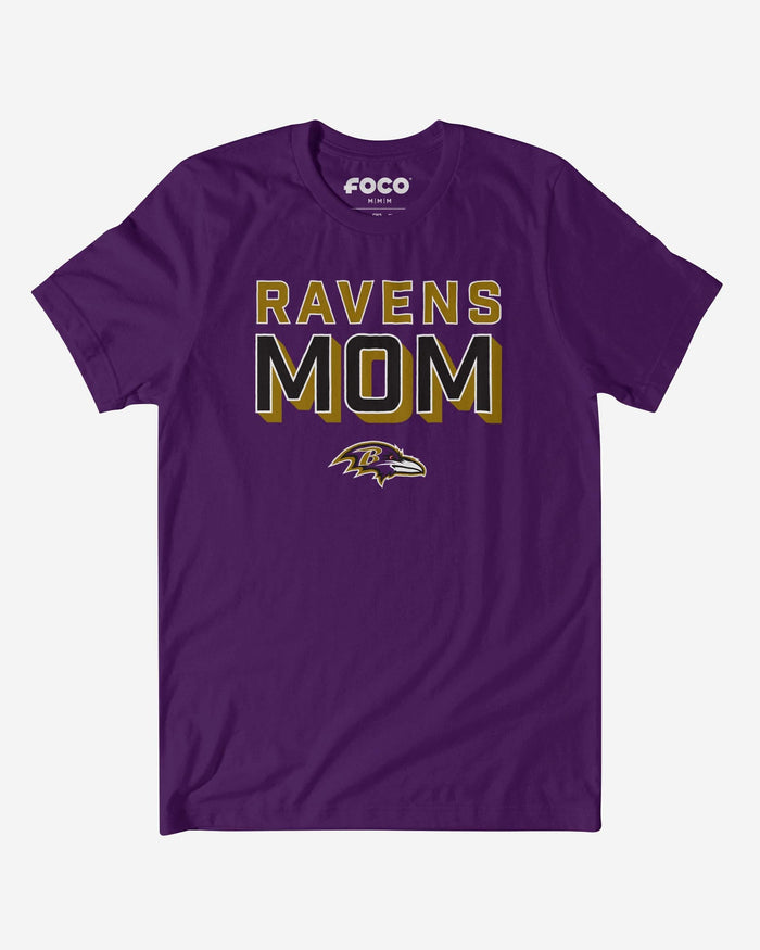 Baltimore Ravens Team Mom T-Shirt FOCO S - FOCO.com