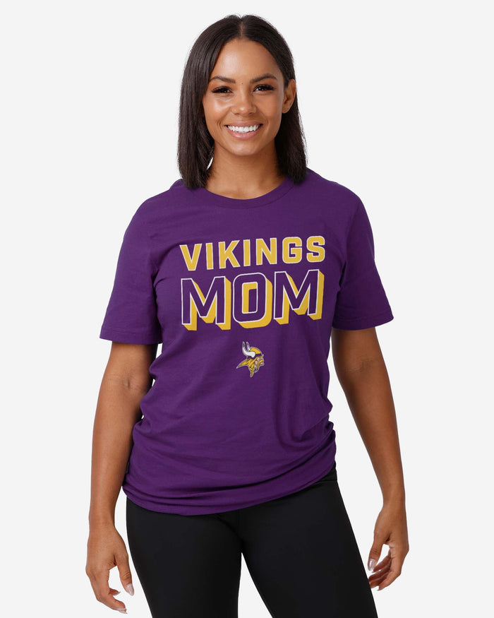Minnesota Vikings Team Mom T-Shirt FOCO - FOCO.com