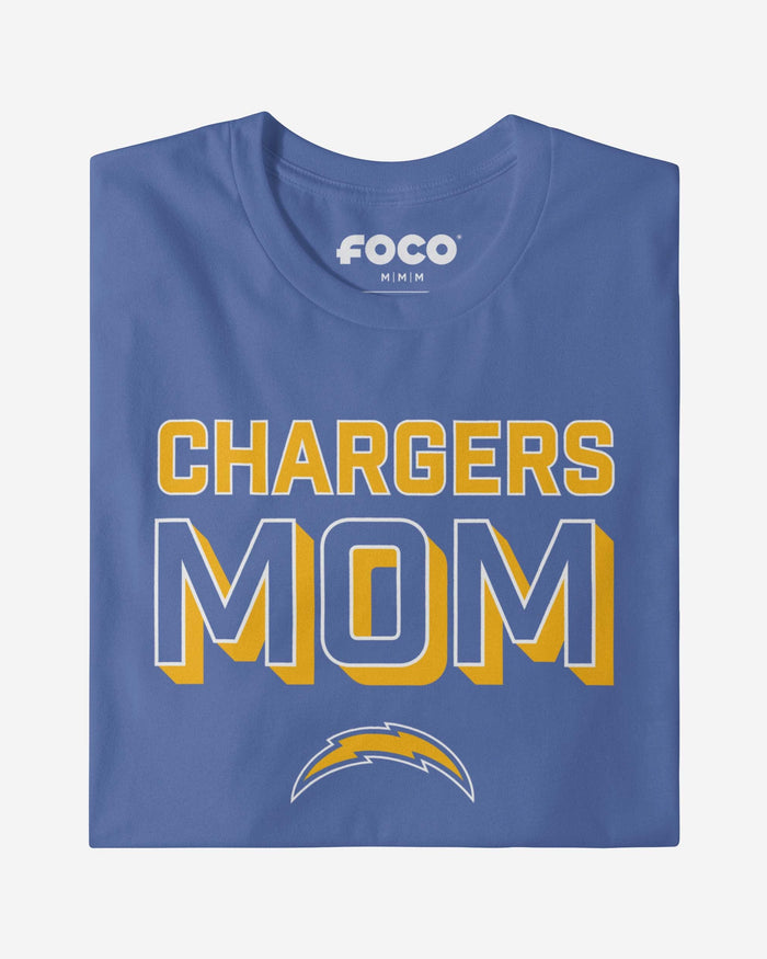 Los Angeles Chargers Team Mom T-Shirt FOCO - FOCO.com