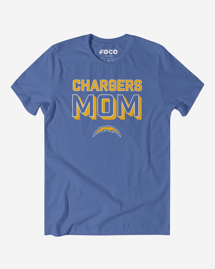 Los Angeles Chargers Team Mom T-Shirt FOCO S - FOCO.com