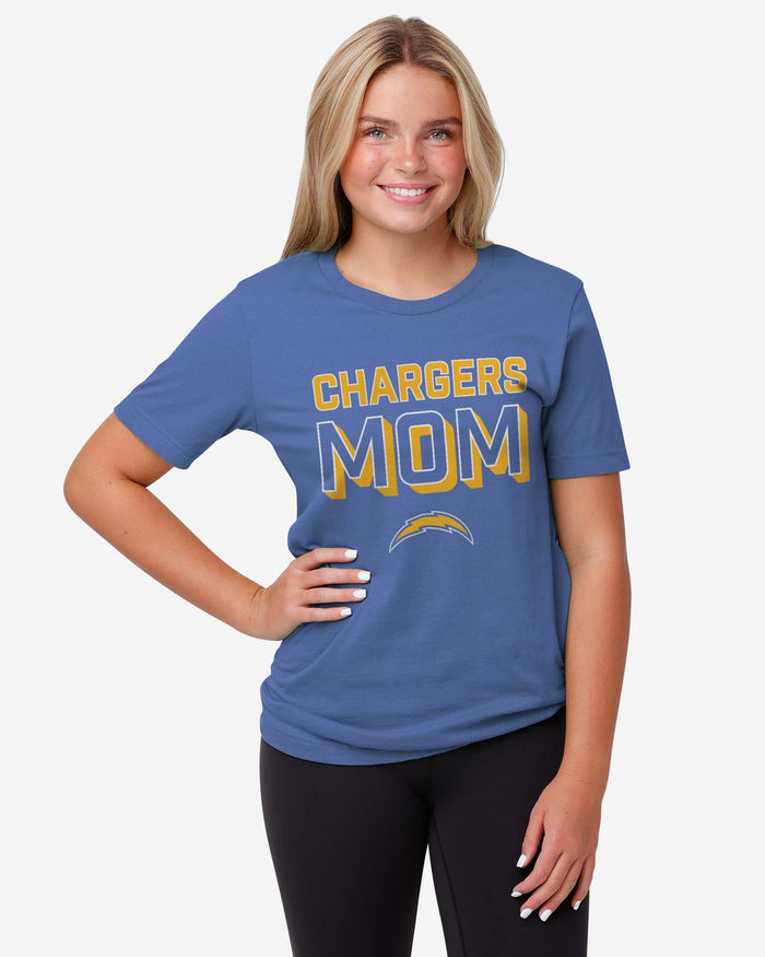 Los Angeles Chargers Team Mom T-Shirt FOCO - FOCO.com