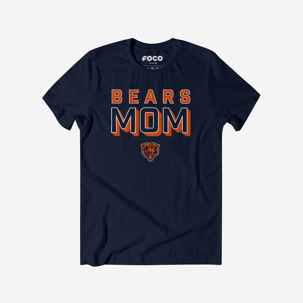 Chicago Bears Team Mom T-Shirt FOCO S - FOCO.com