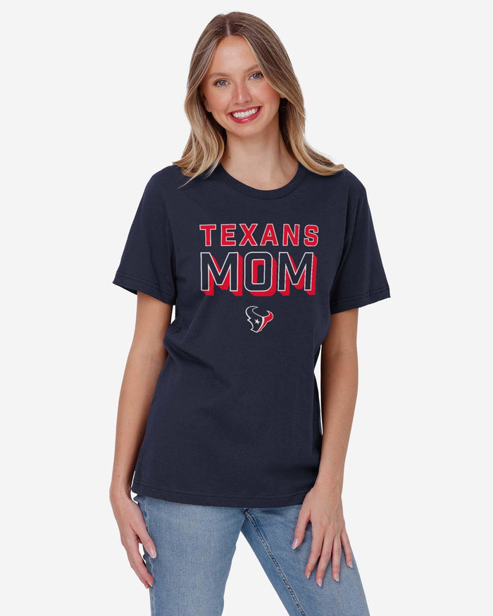Houston Texans Team Mom T-Shirt FOCO - FOCO.com