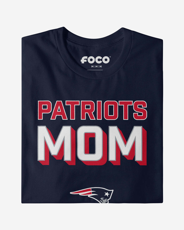 New England Patriots Team Mom T-Shirt FOCO - FOCO.com