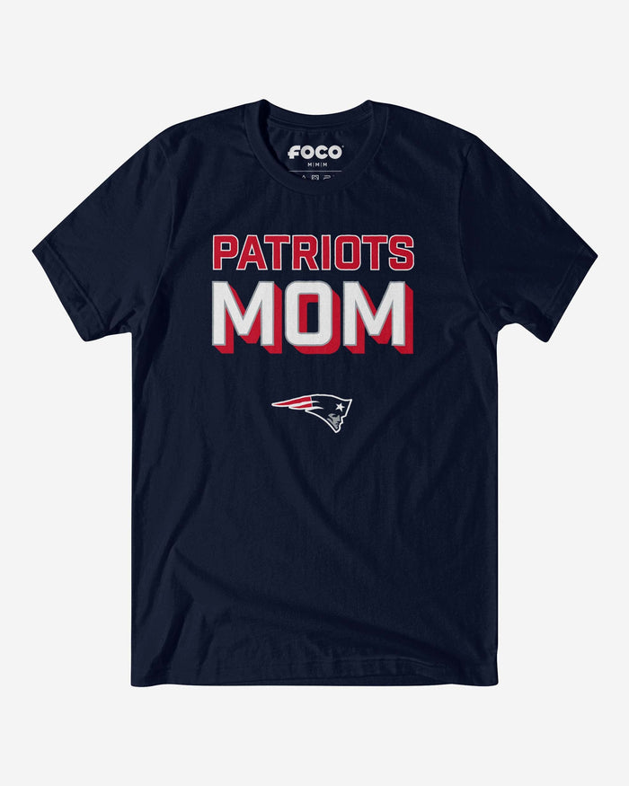New England Patriots Team Mom T-Shirt FOCO S - FOCO.com