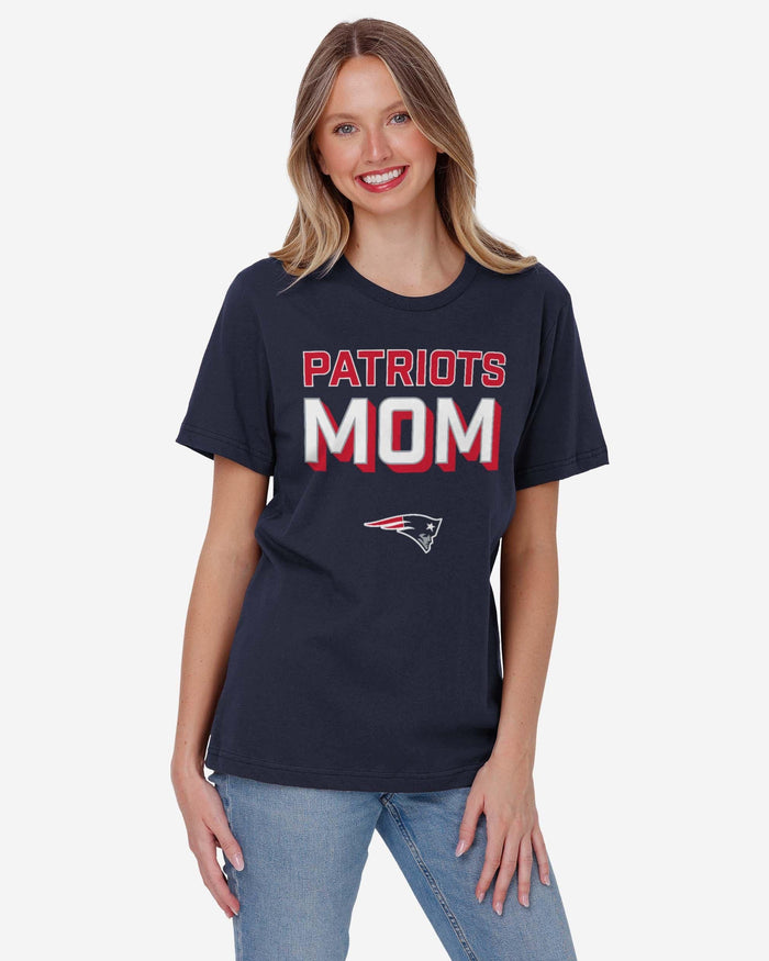 New England Patriots Team Mom T-Shirt FOCO - FOCO.com