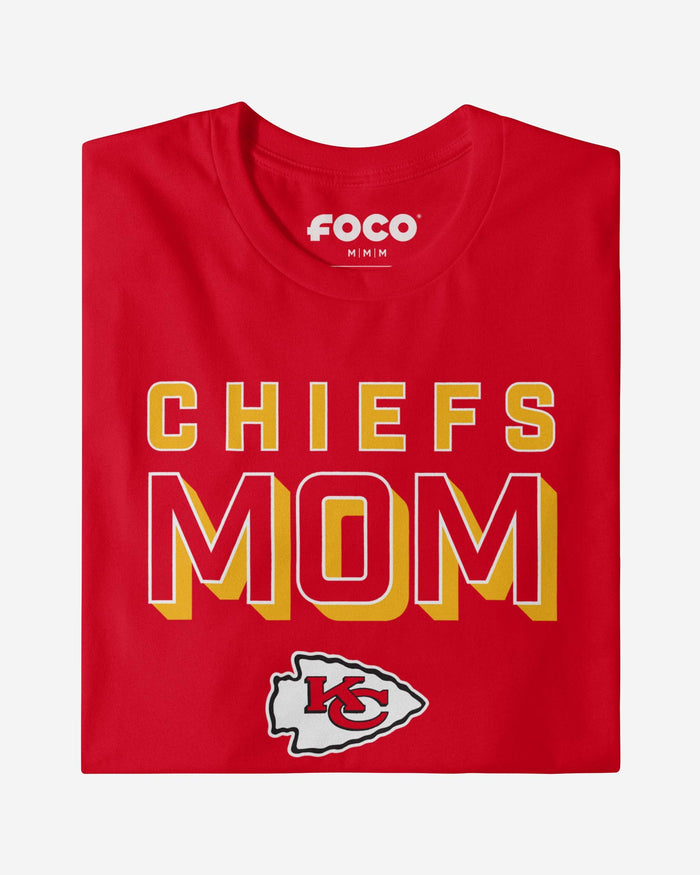 Kansas City Chiefs Team Mom T-Shirt FOCO - FOCO.com