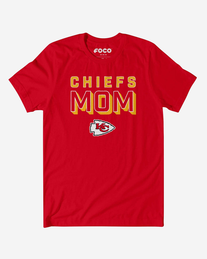 Kansas City Chiefs Team Mom T-Shirt FOCO S - FOCO.com