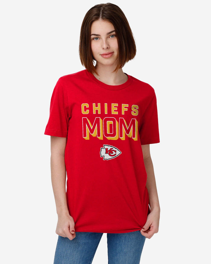 Kansas City Chiefs Team Mom T-Shirt FOCO - FOCO.com