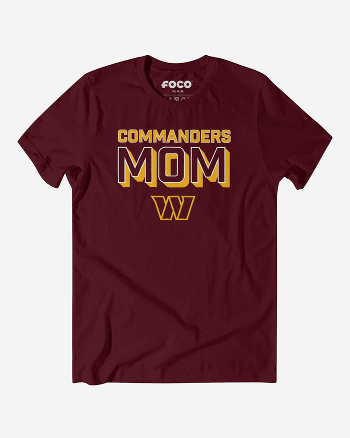 Washington Commanders Team Mom T-Shirt FOCO S - FOCO.com