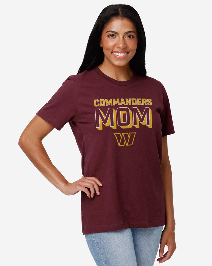 Washington Commanders Team Mom T-Shirt FOCO - FOCO.com