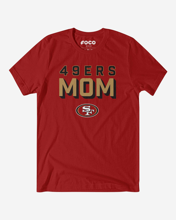 San Francisco 49ers Team Mom T-Shirt FOCO S - FOCO.com
