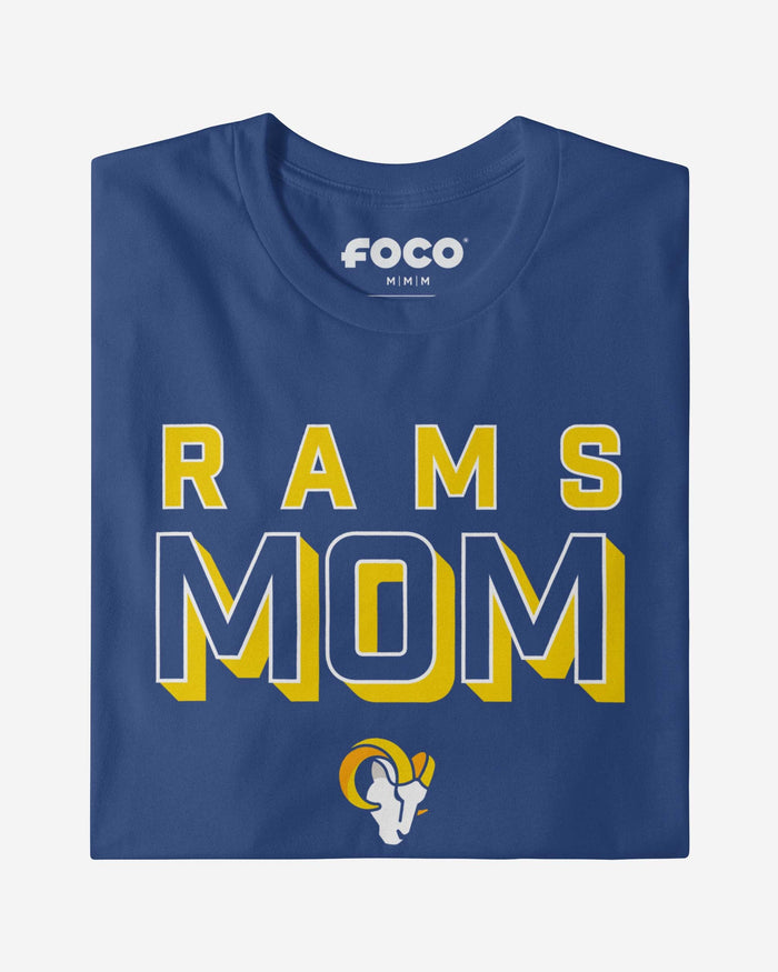 Los Angeles Rams Team Mom T-Shirt FOCO - FOCO.com