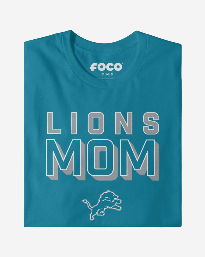 Detroit Lions Team Mom T-Shirt FOCO - FOCO.com