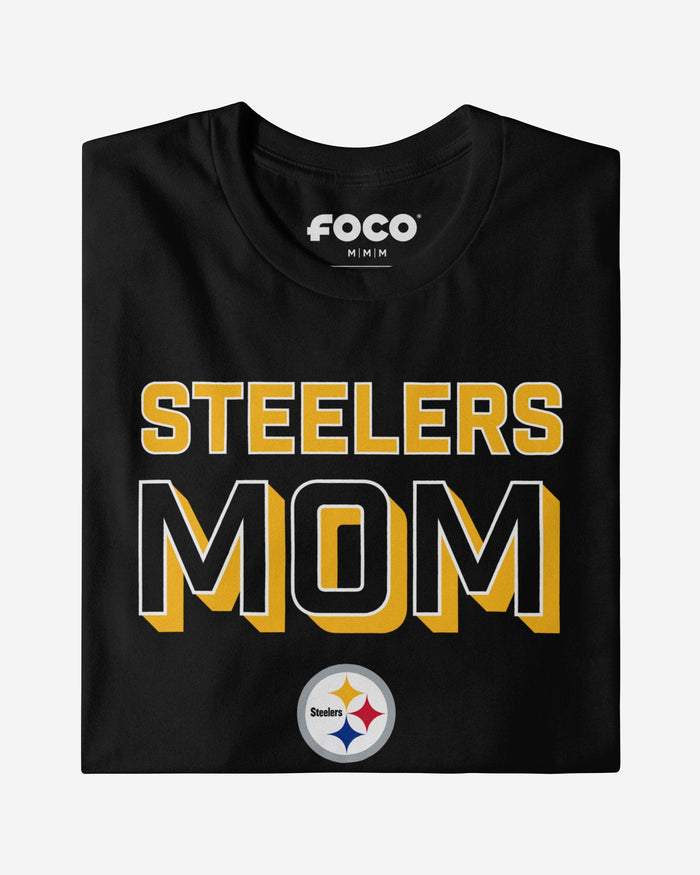 Pittsburgh Steelers Team Mom T-Shirt FOCO - FOCO.com