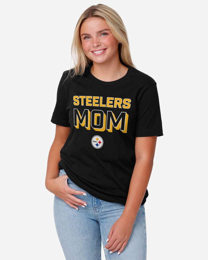 Pittsburgh Steelers Team Mom T-Shirt FOCO - FOCO.com